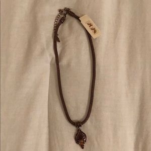 Bronze Pendant Necklace